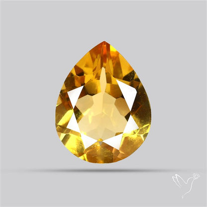 Faceted Citrine