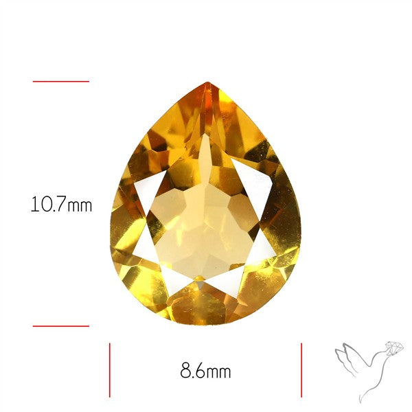 Faceted Citrine