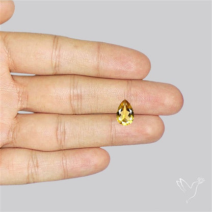 Faceted Citrine