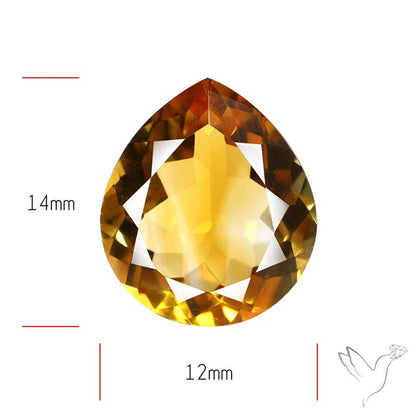 Faceted Citrine