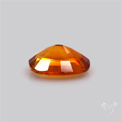 Faceted Rare Brandy Citrine