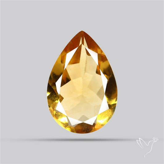 Faceted Citrine