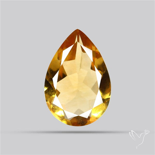 Faceted Citrine