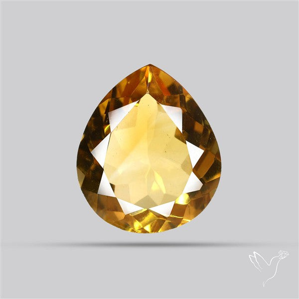 Faceted Citrine