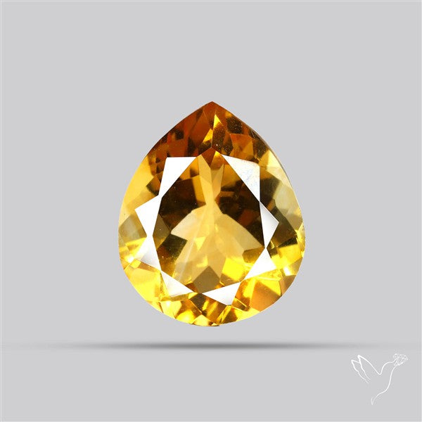 Faceted Citrine