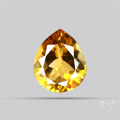 Faceted Citrine