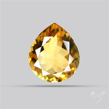 Faceted Citrine