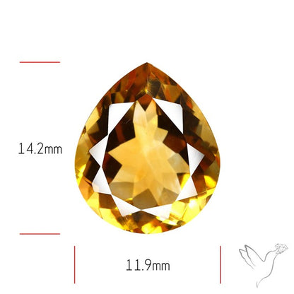 Faceted Citrine