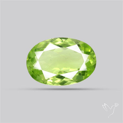 Arizona Peridot Faceted Fine Gemstone