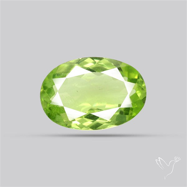 Arizona Peridot Faceted Fine Gemstone