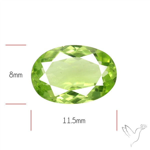 Arizona Peridot Faceted Fine Gemstone