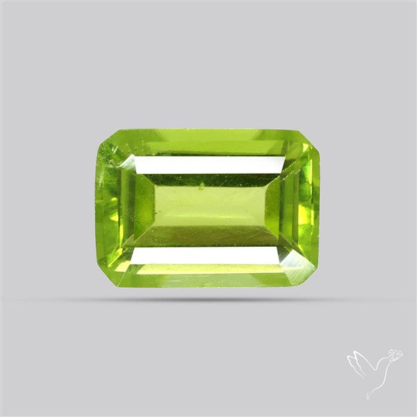 Arizona Peridot Faceted Fine Gemstone