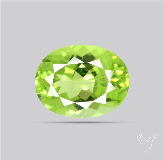 Arizona Peridot Faceted Fine Gemstone