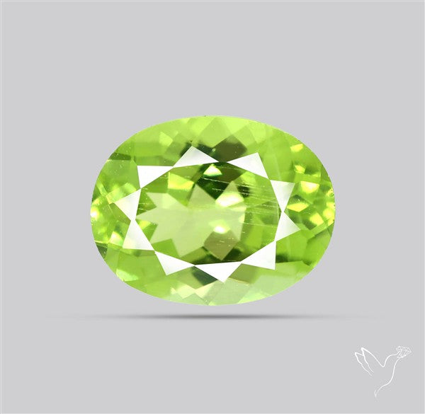 Arizona Peridot Faceted Fine Gemstone