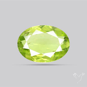 Arizona Peridot Faceted Fine Gemstone