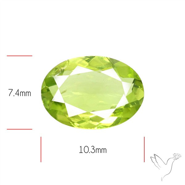 Arizona Peridot Faceted Fine Gemstone