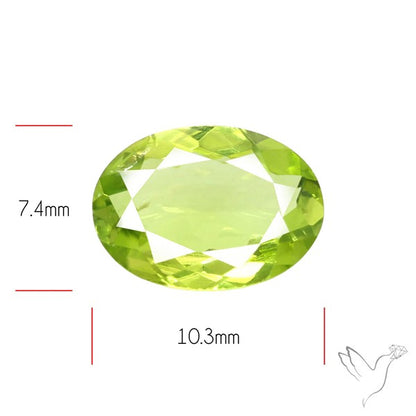 Arizona Peridot Faceted Fine Gemstone