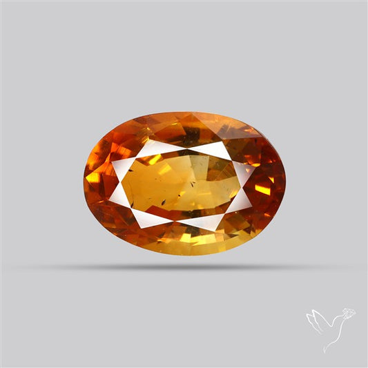 Faceted Rare Brandy Citrine