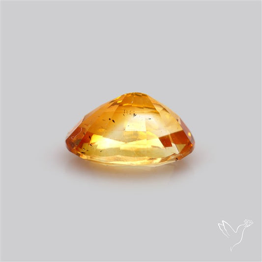 Faceted Rare Brandy Citrine