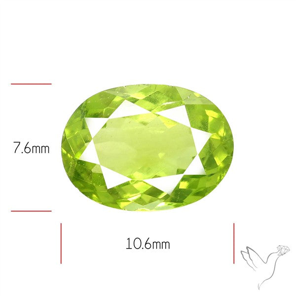 Arizona Peridot Faceted Fine Gemstone
