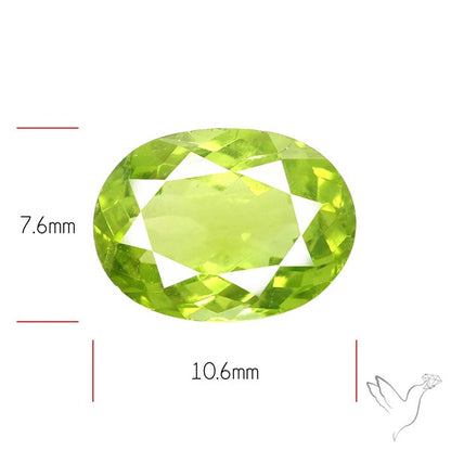 Arizona Peridot Faceted Fine Gemstone