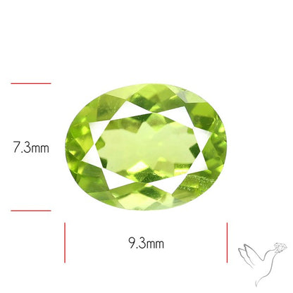 Arizona Peridot Faceted Fine Gemstone