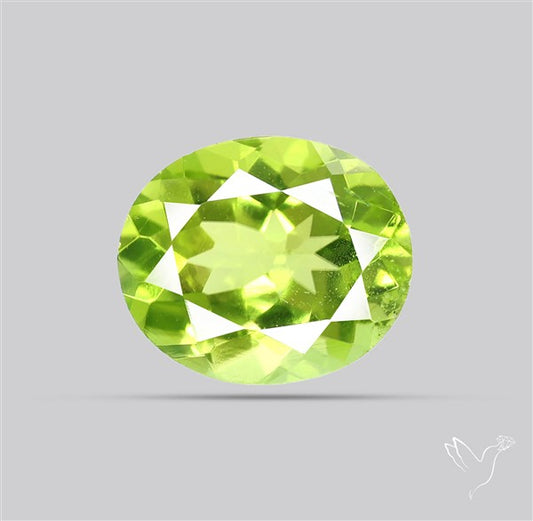 Arizona Peridot Faceted Fine Gemstone