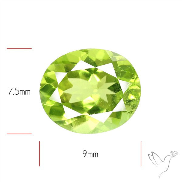 Arizona Peridot Faceted Fine Gemstone
