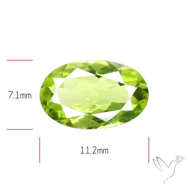 Arizona Peridot Faceted Fine Gemstone