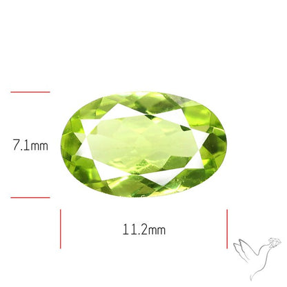 Arizona Peridot Faceted Fine Gemstone