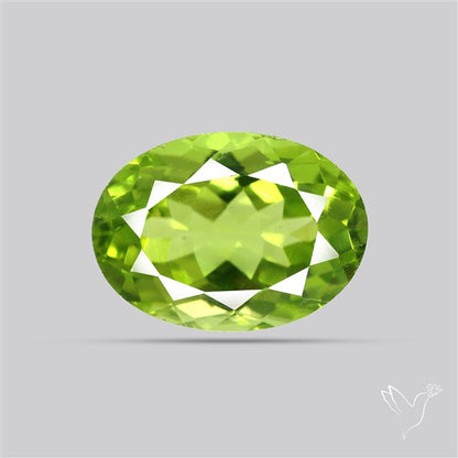 Arizona Peridot Faceted Fine Gemstone