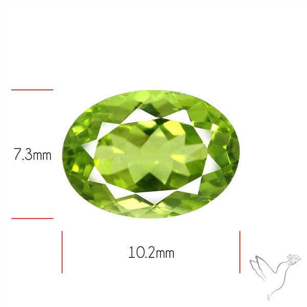 Arizona Peridot Faceted Fine Gemstone