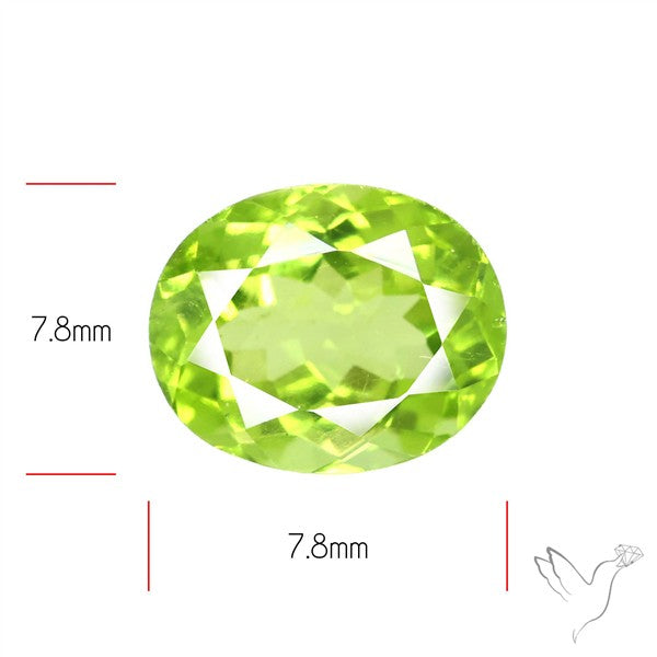 Arizona Peridot Faceted Fine Gemstone