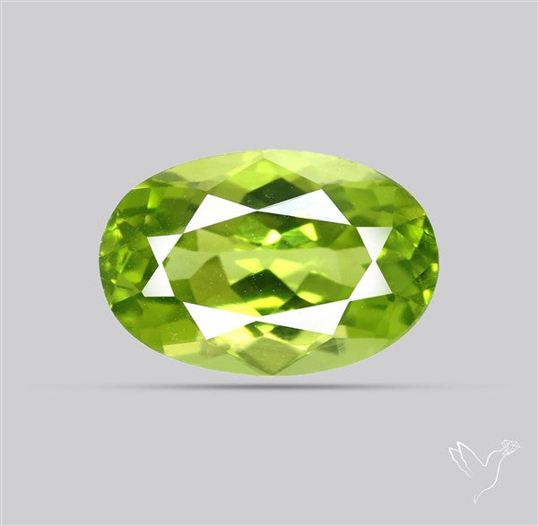 Arizona Peridot Faceted Fine Gemstone