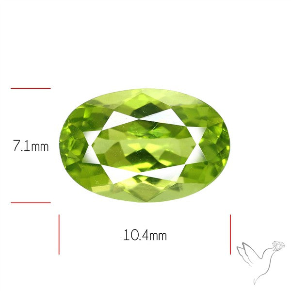 Arizona Peridot Faceted Fine Gemstone