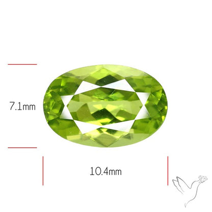 Arizona Peridot Faceted Fine Gemstone