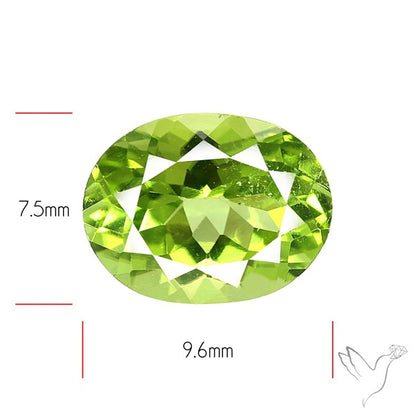 Arizona Peridot Faceted Fine Gemstone