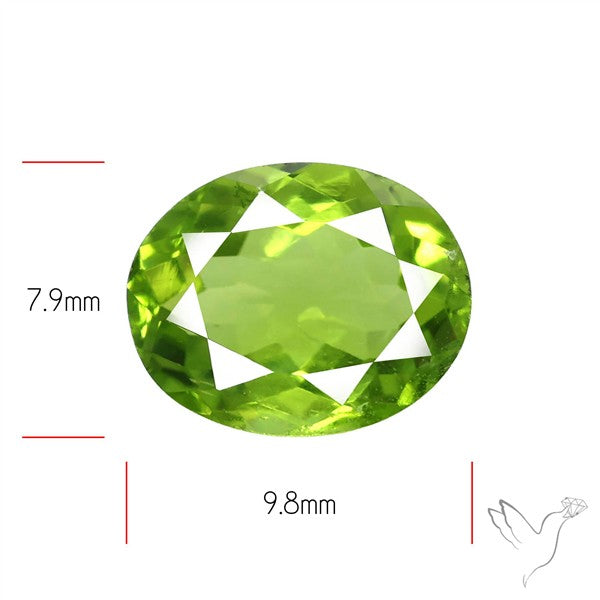 Arizona Peridot Faceted Fine Gemstone