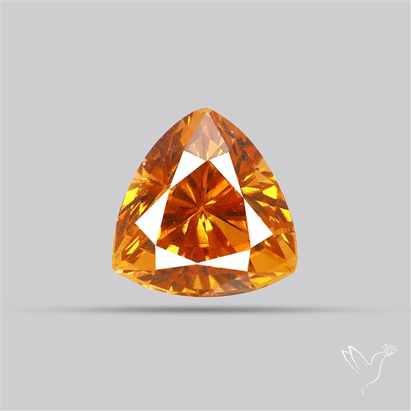 Faceted Rare Brandy Citrine
