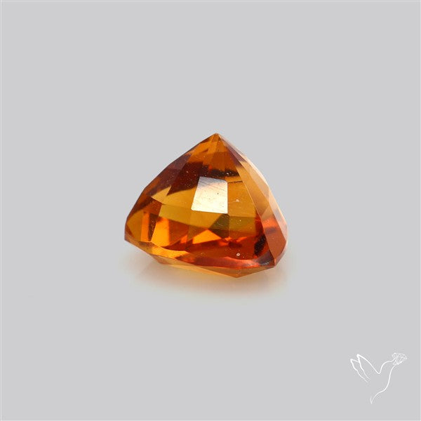 Faceted Rare Brandy Citrine