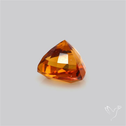 Faceted Rare Brandy Citrine