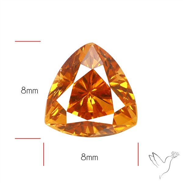 Faceted Rare Brandy Citrine