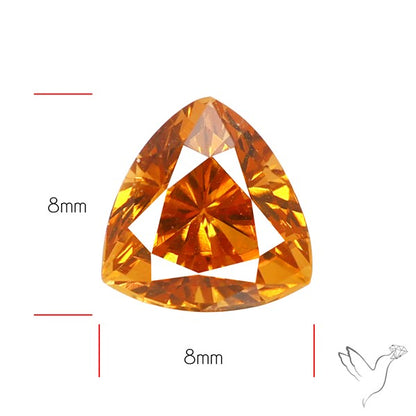 Faceted Rare Brandy Citrine