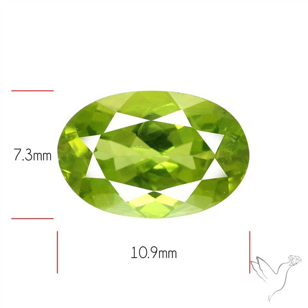 Arizona Peridot Faceted Fine Gemstone