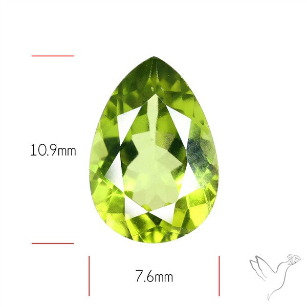 Arizona Peridot Faceted Fine Gemstone