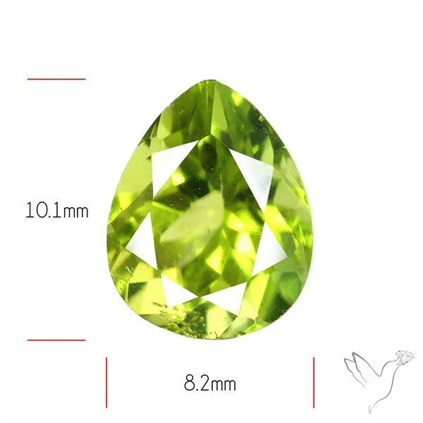 Arizona Peridot Faceted Fine Gemstone