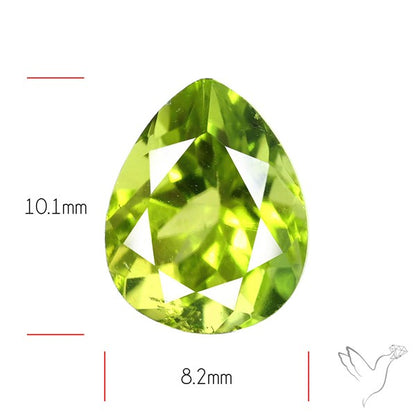 Arizona Peridot Faceted Fine Gemstone