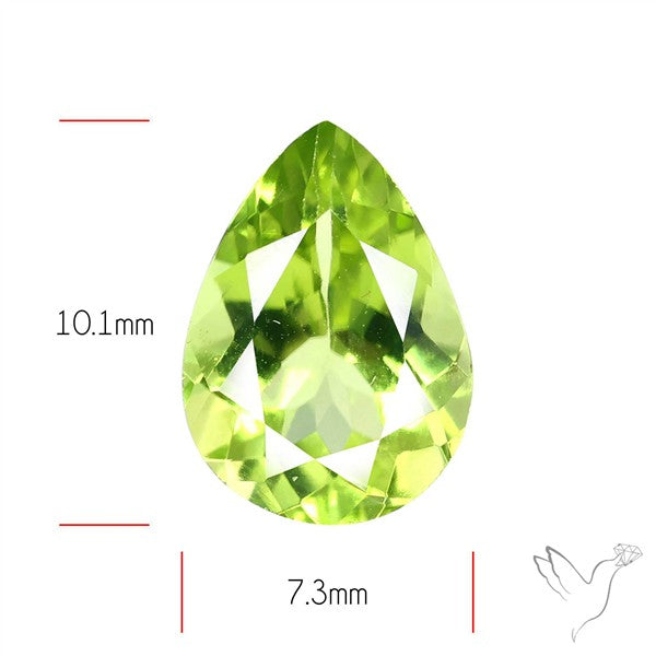 Arizona Peridot Faceted Fine Gemstone