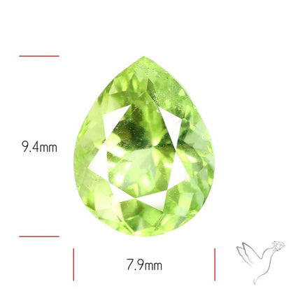Arizona Peridot Faceted Fine Gemstone