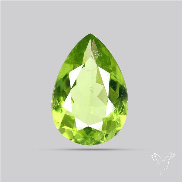 Arizona Peridot Faceted Fine Gemstone